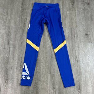 Reebok Blue and Yellow Track Pants
